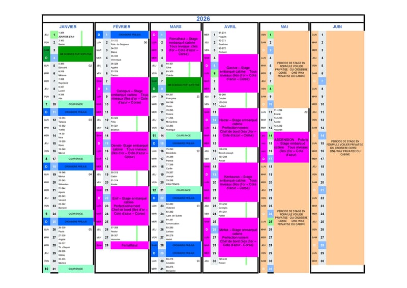 DEMANDEZ LE PROGRAMME DE LA RENTREE