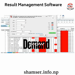Result Management Software