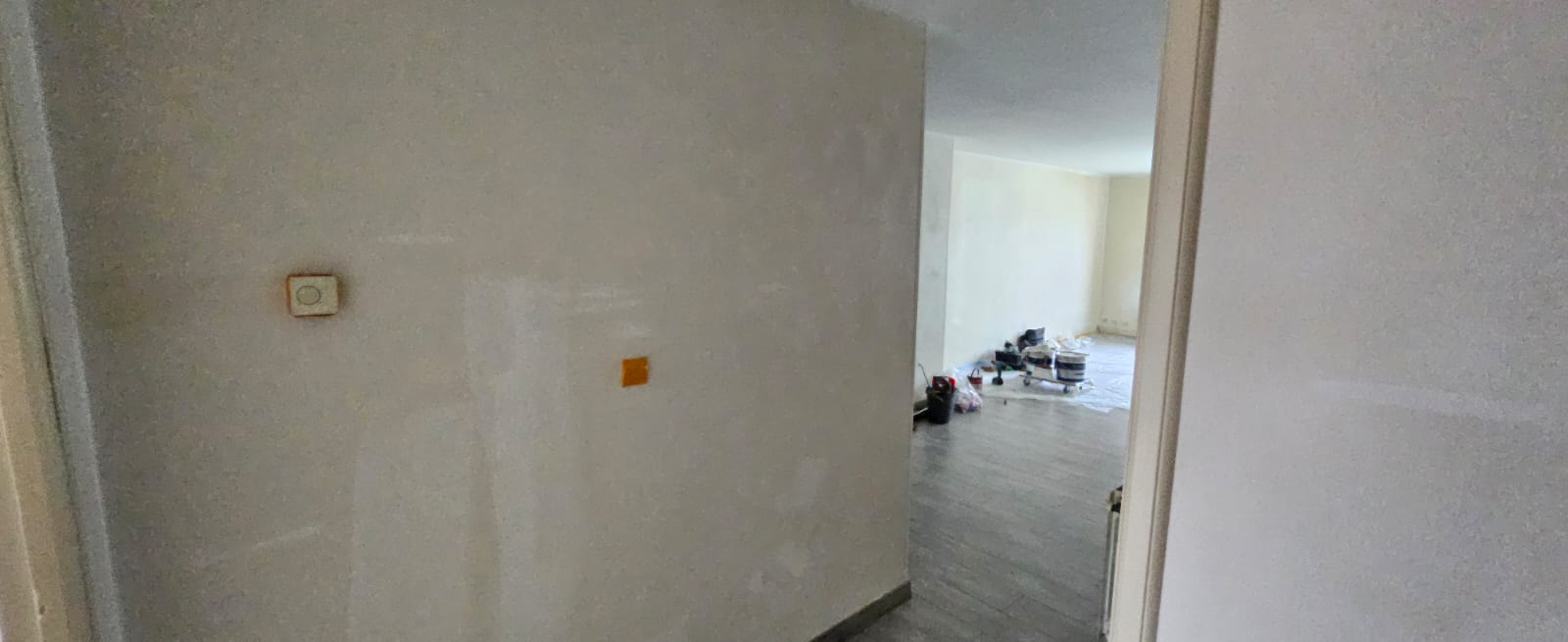 Peinture appartement 85m² avant