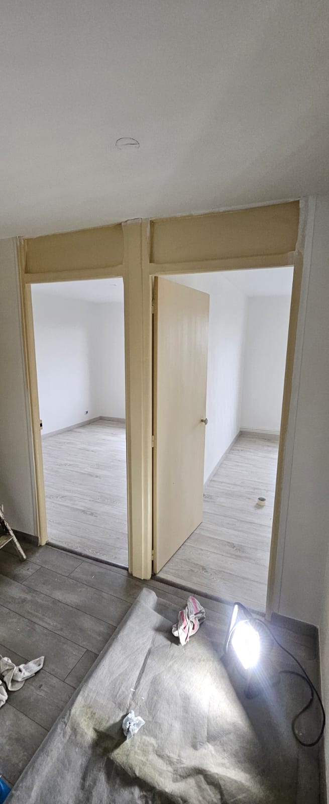 Peinture appartement 85m² avant