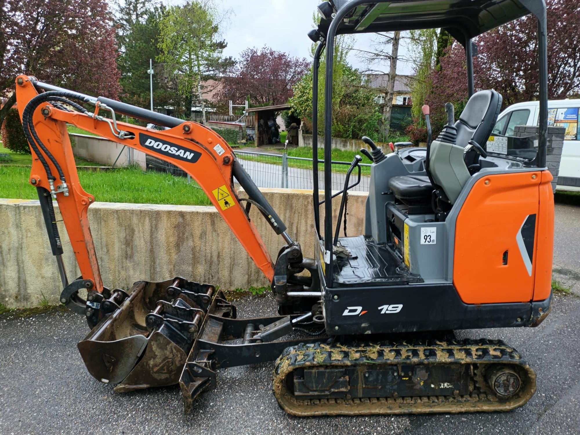 Création clôture bois