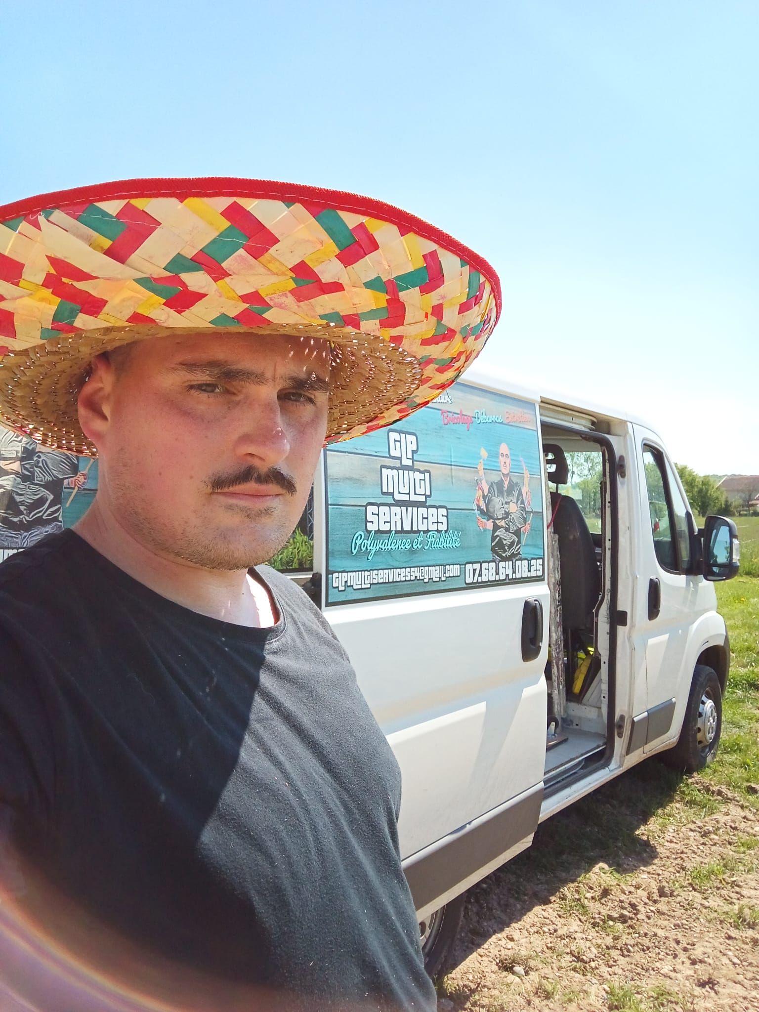 Création clôture bois