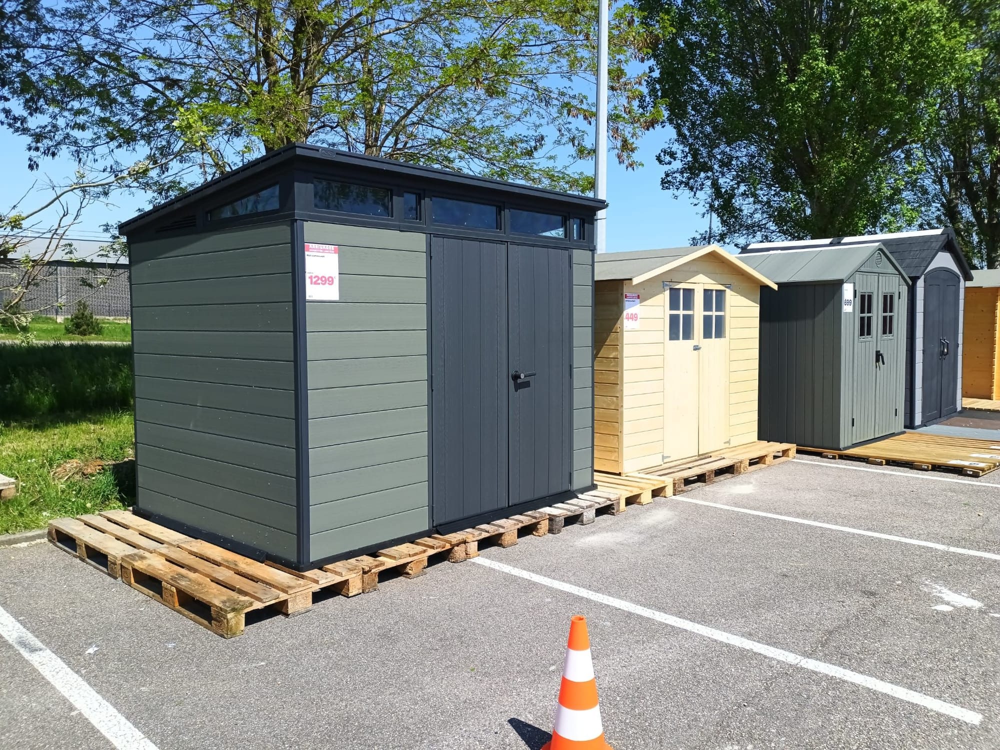 Montage cabanon Brico dépot