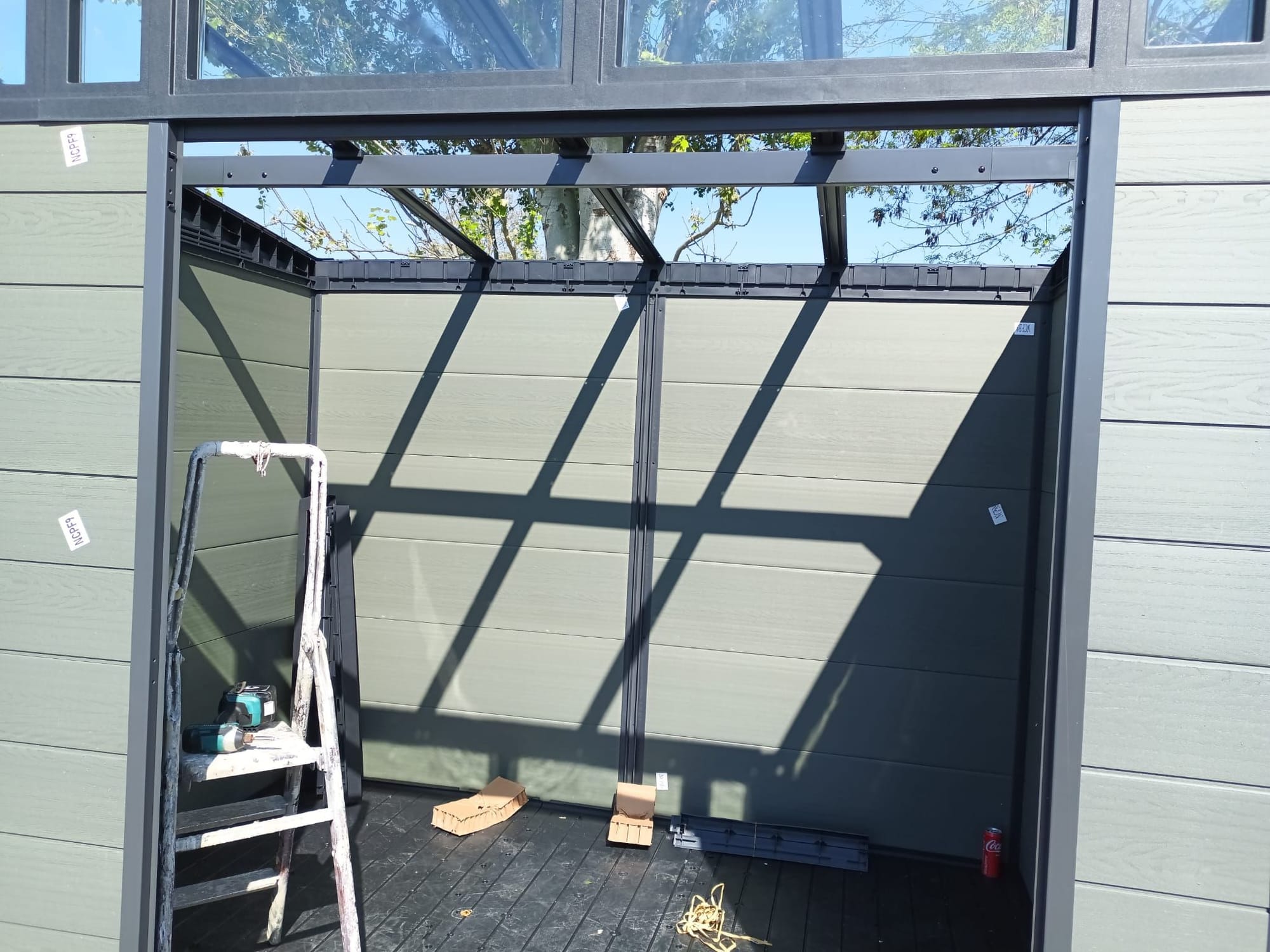 Montage cabanon Brico dépot