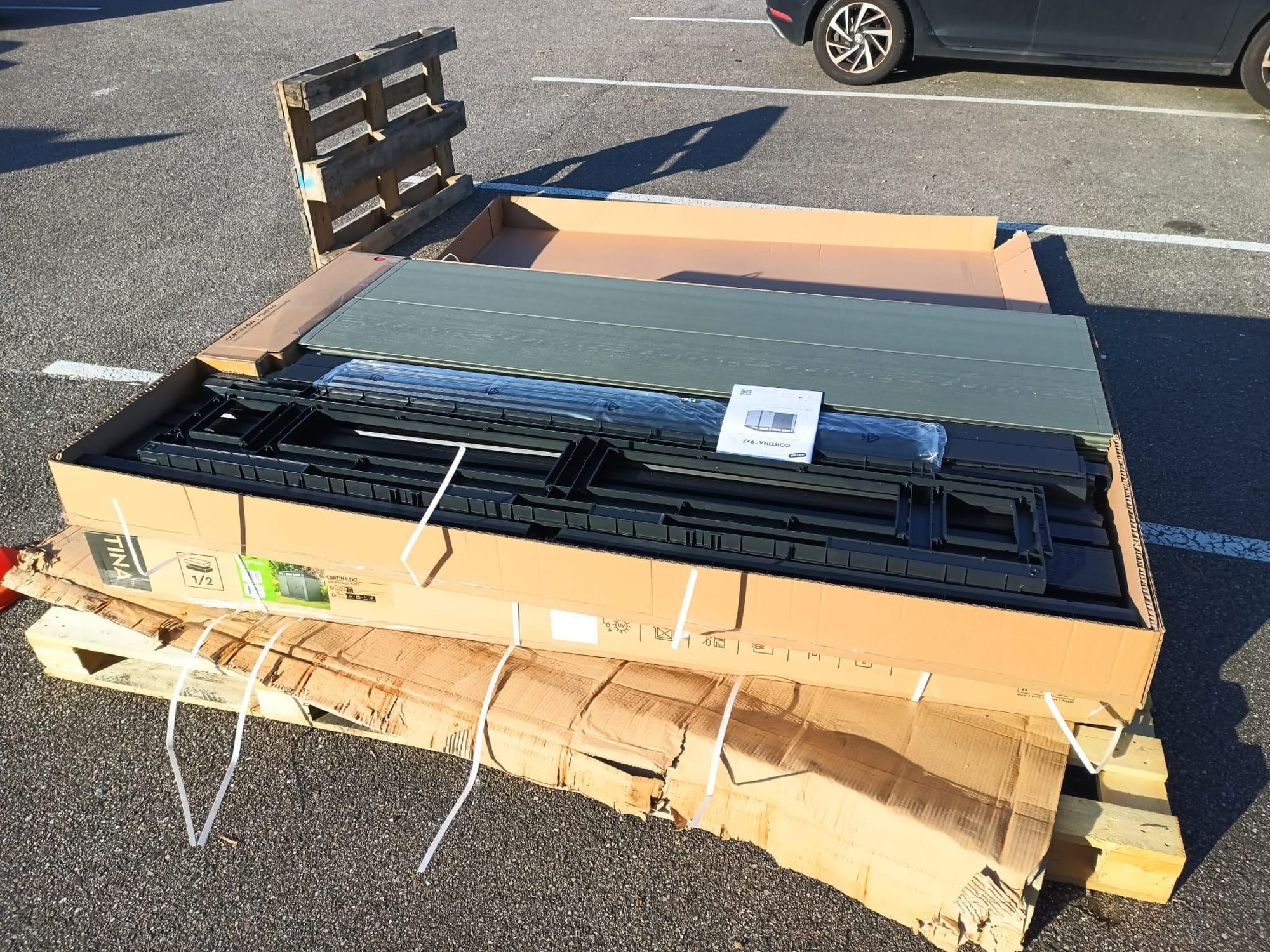 Montage cabanon Brico dépot