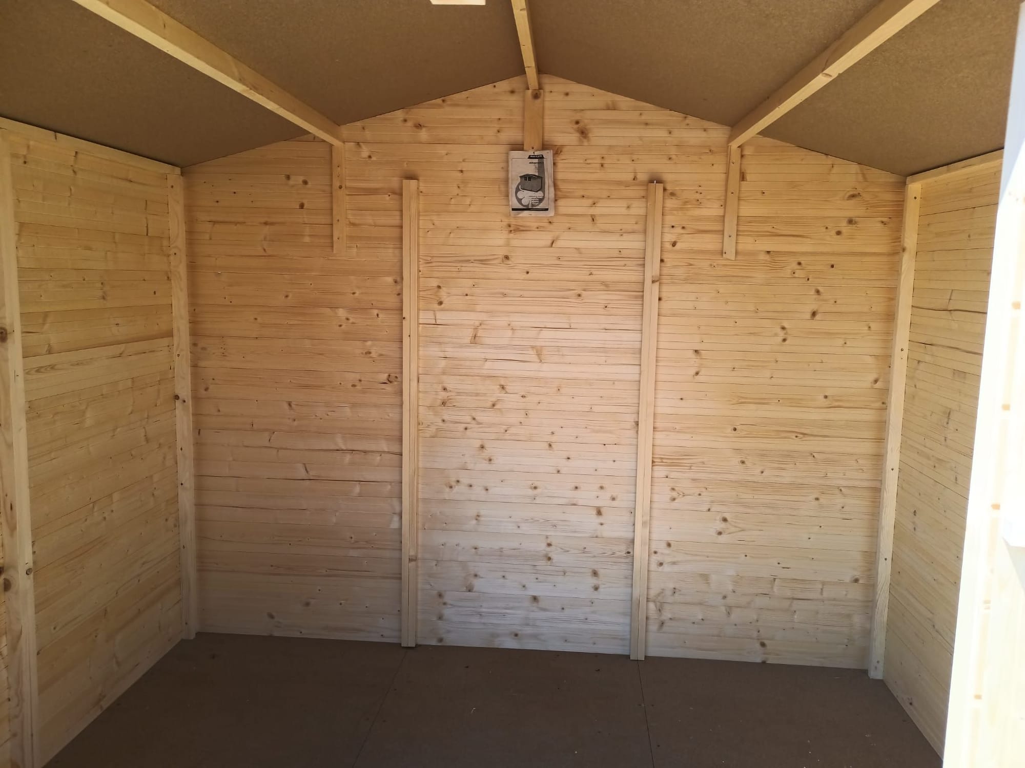 Montage cabanon Brico dépot