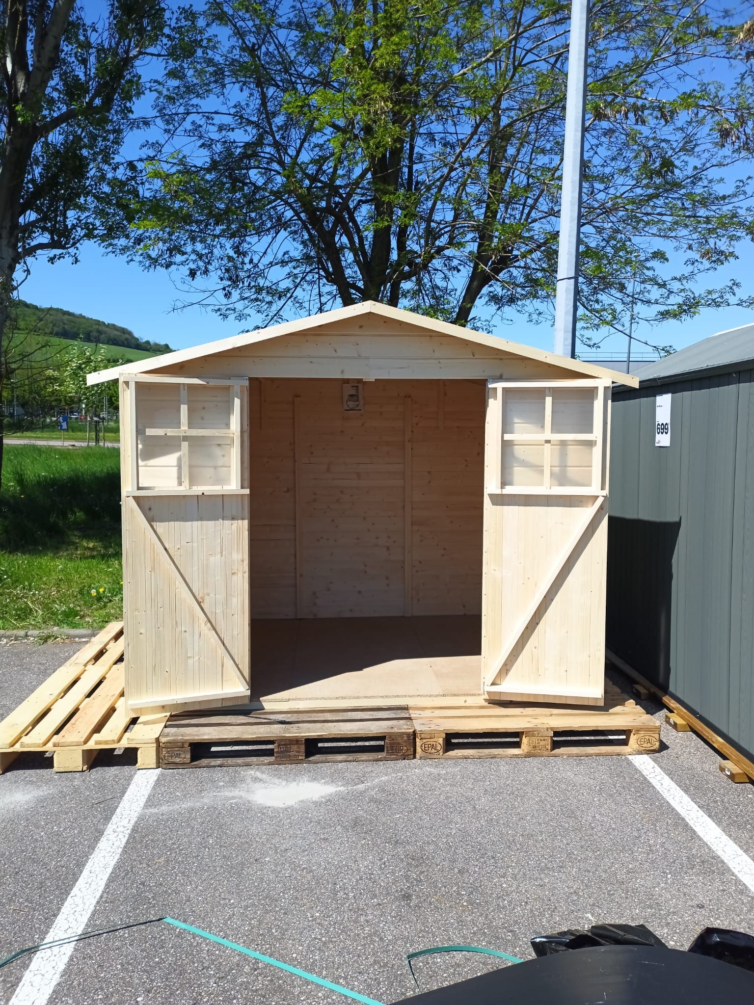 Montage cabanon Brico dépot