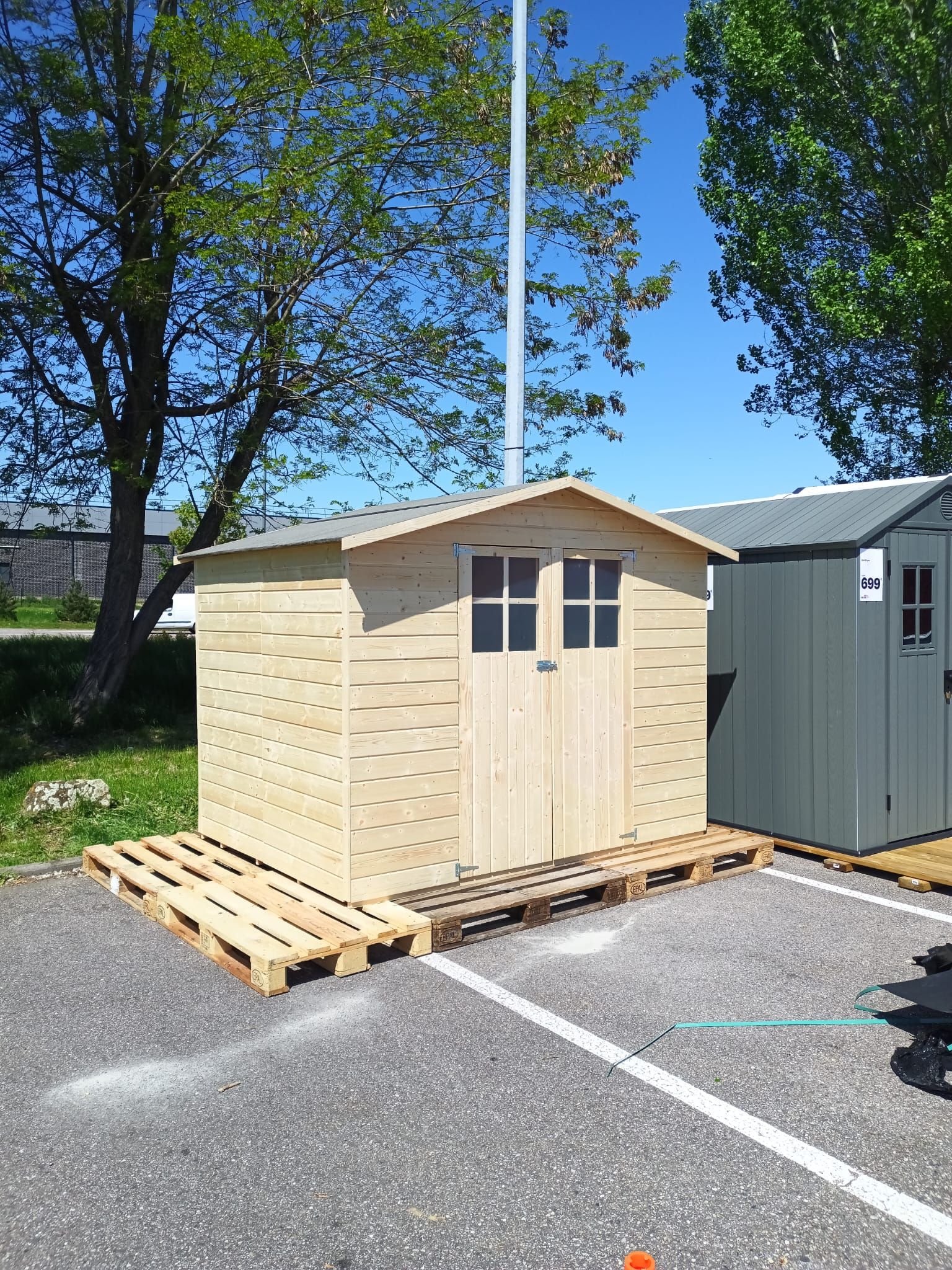 Montage cabanon Brico dépot