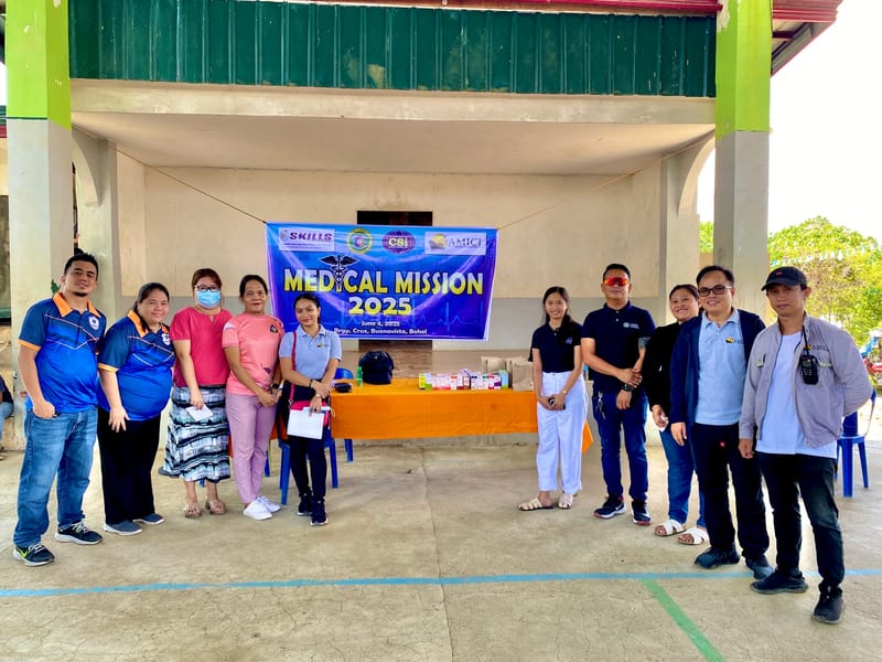 AMICI Shipyard Conducted Medical Mission in Brgy. Cruz, Buenavista, Bohol, Fulfilling its Corporate Social Responsibility (CSR)