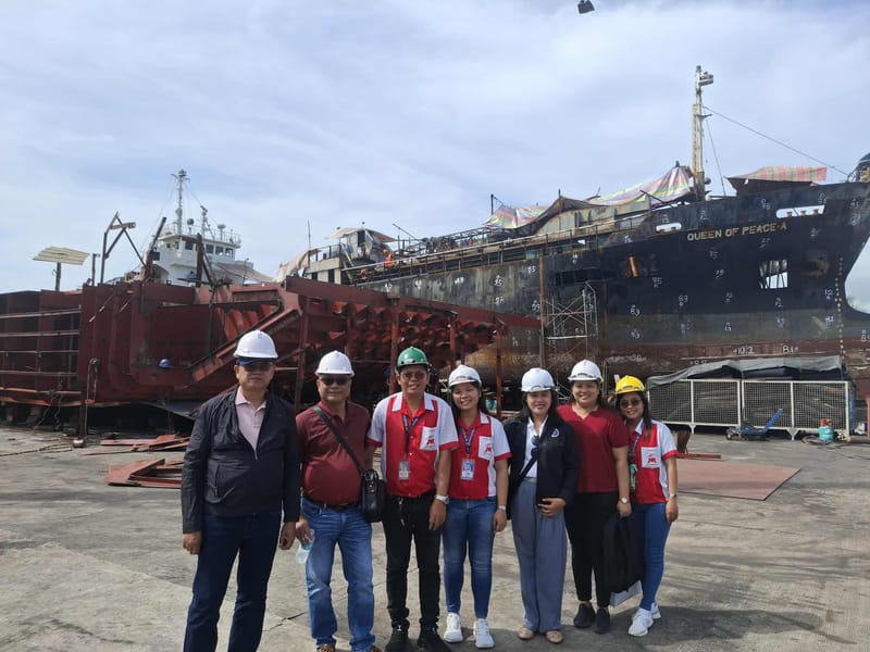 PRB of Naval Architecture Inspects AMICI Shipyard Facilities in Buenavista, Bohol