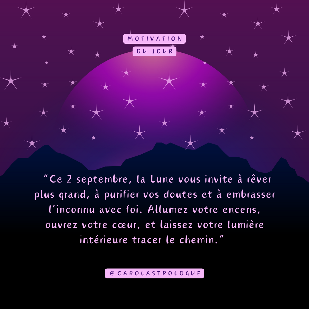 Panorama astrologique de la semaine du 1er au 7 septembre 2025