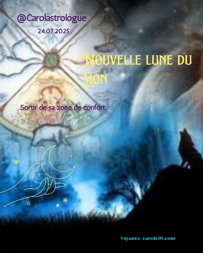 Nouvelle lune en Lion
