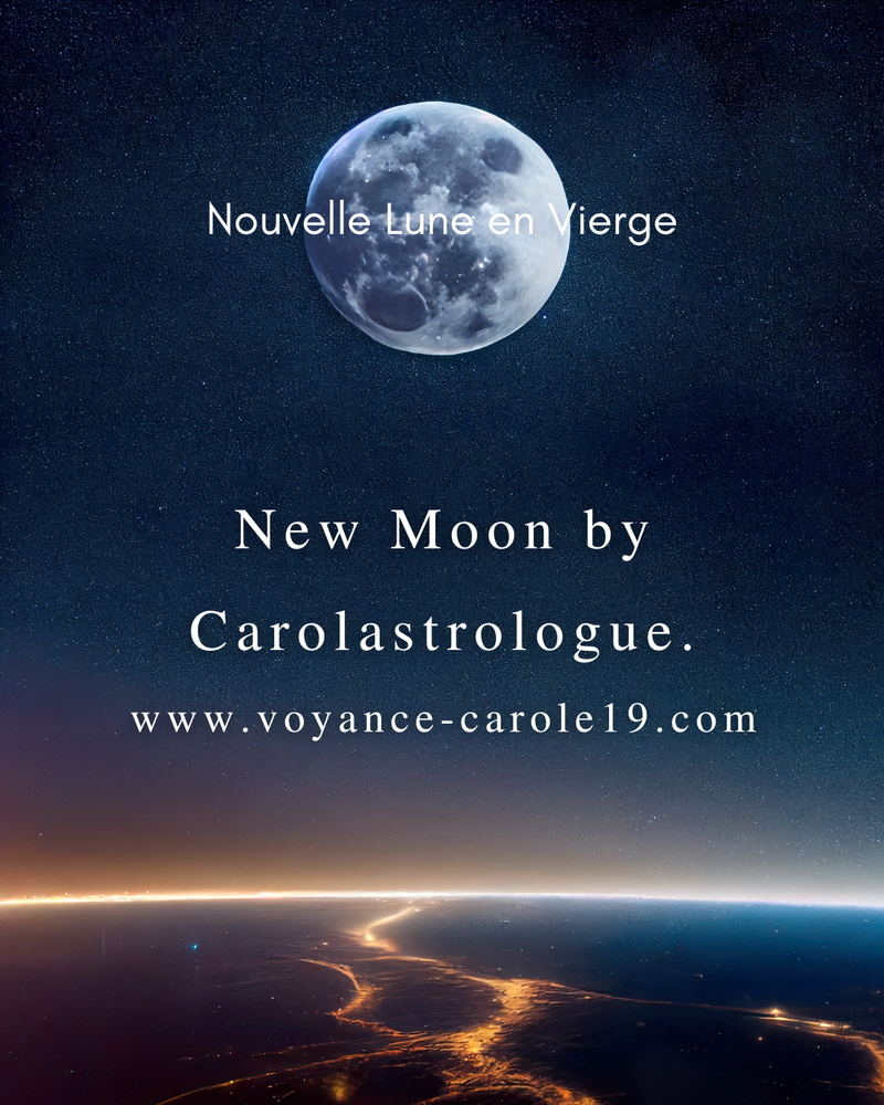 ✨ Nouvelle Lune du 21 septembre 2025 — Éclipse Solaire Partielle en Vierge, Maison 5, Ascendant Taureau ✨