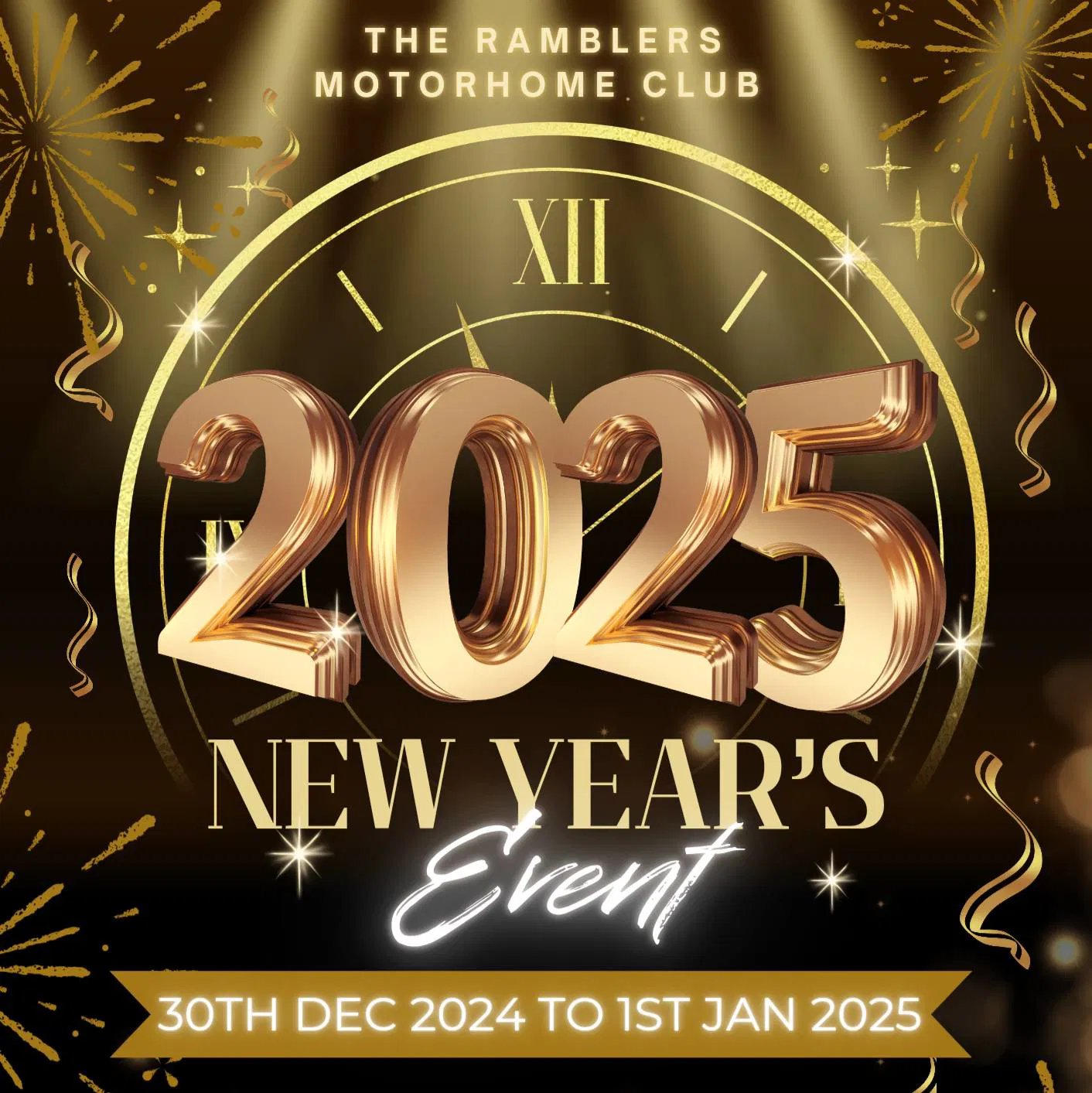 New Year 2025 Event - 30 December 2024 to 1 January 2025 Lisburn RFC