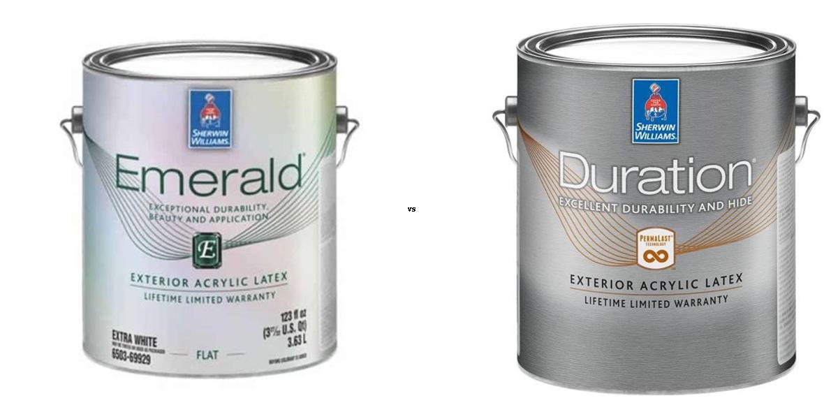 Sherwin-Williams: Emerald vs Duration