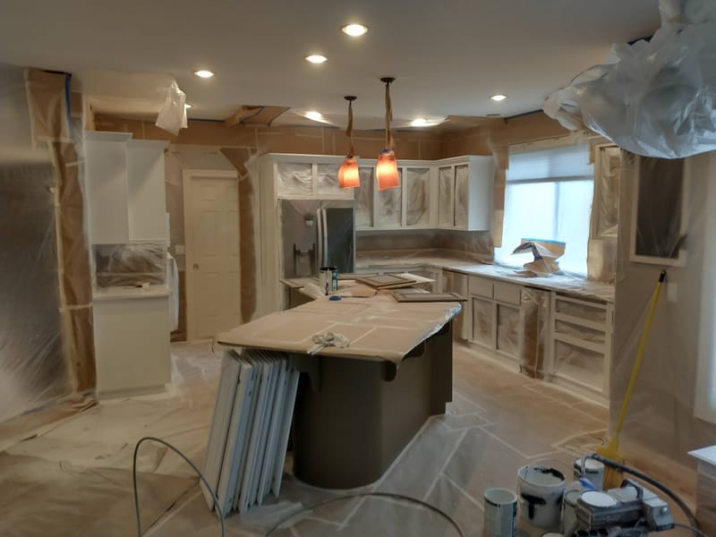 Cabinet Painting