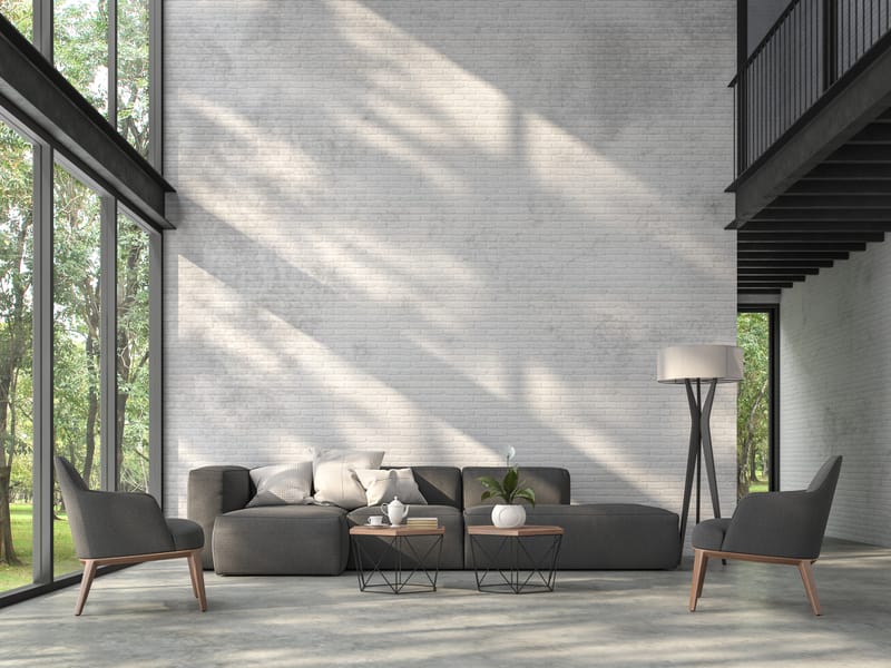 Grey Walls With Black Trim in Eastmoreland | A Touch of Elegance