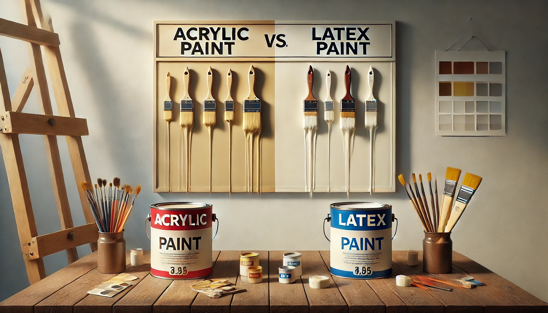 acrylic vs latex paints portland oregon