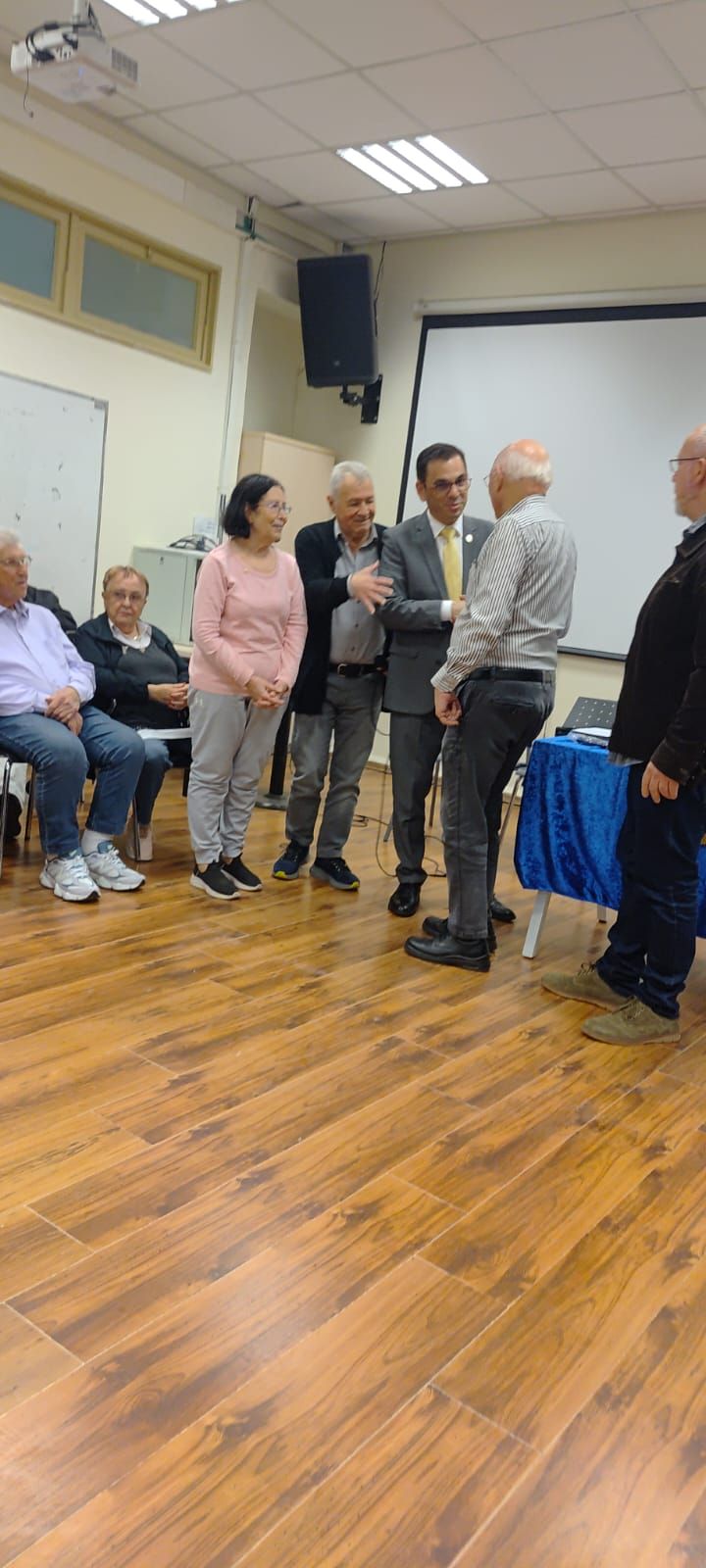 15/2/2026 - קבלת זהבה ואלי בהט למועדון