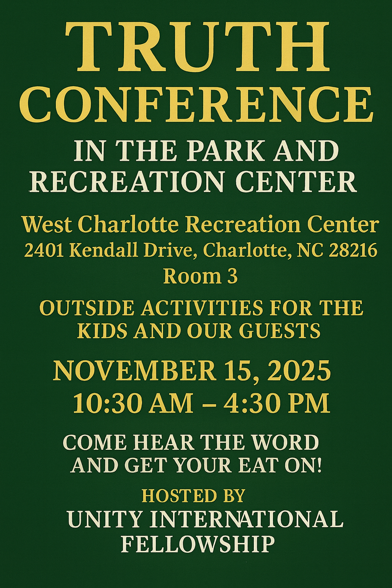 The Truth Conference 2025 In The Park/Rec