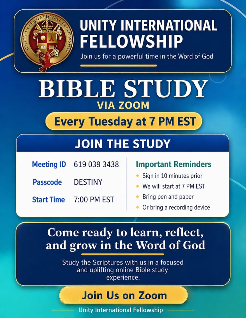 BIBLE STUDY