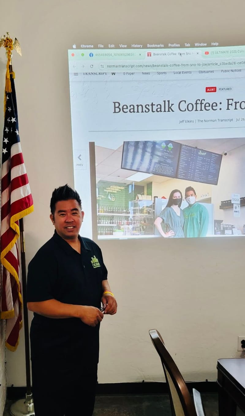 Guest Speaker- Adrian Buendia with Beanstalk and Sno