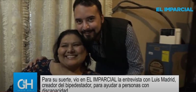 La Primera Usuaria de STANDERS DPIE: Una Historia de Superación y Movilidad Independiente