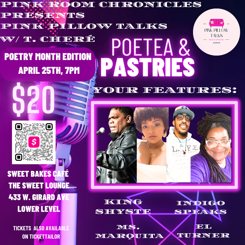 PoeTea & Pastries: Poetry Month Edition