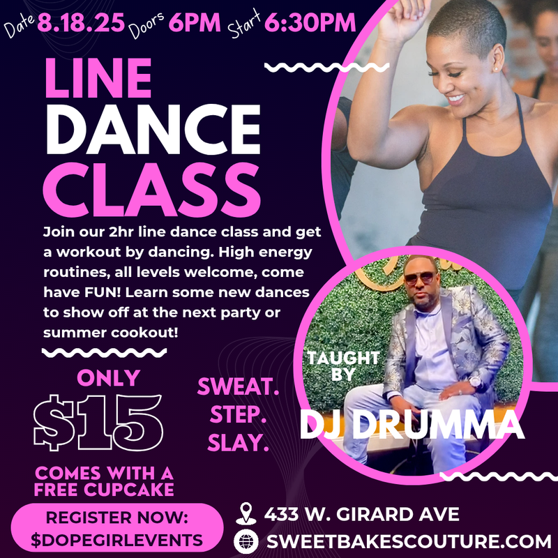 Line Dance Class w/ DJ Drumma