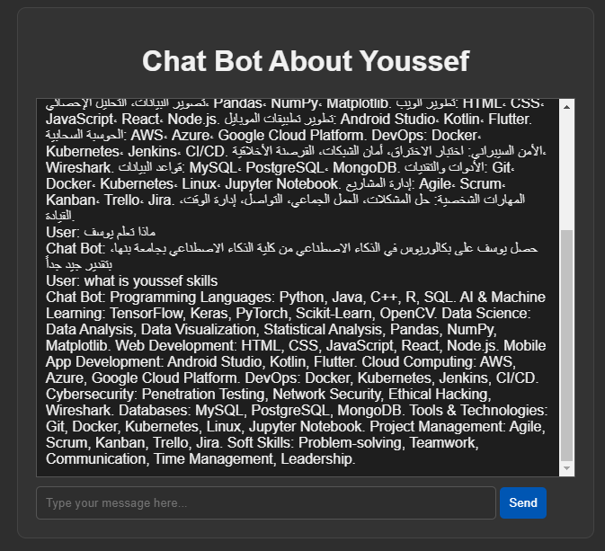Chatbot Developer