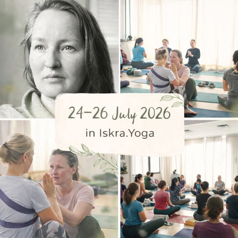 Стабилност и мобилност в асаните, диашне и ум с Елена Григоренко (ниво 3)