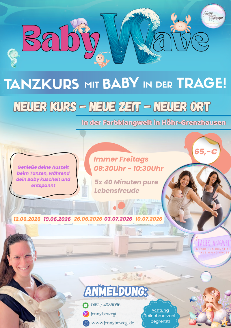 Baby Wave - Dein Tanzkurs mit deinem Baby in der Trage