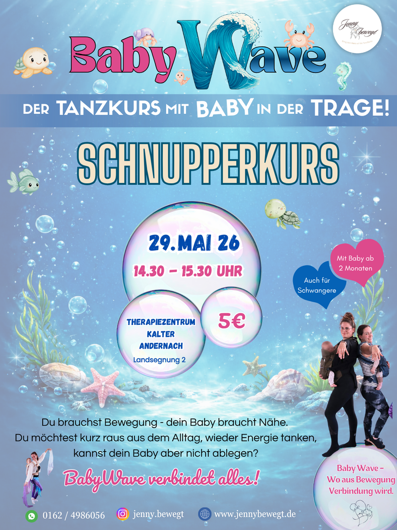 Baby Wave - Dein Tanzkurs mit deinem Baby in der Trage