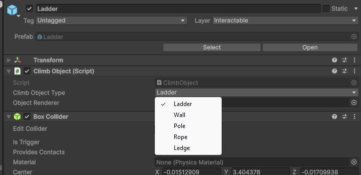 Connecting Interaction Systems: Doors, Elevators, Climb, Cover, Parkour, Ledge, and Water