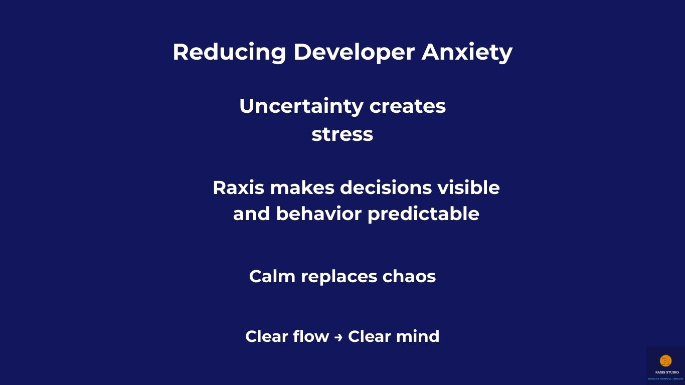 Reducing Developer Anxiety