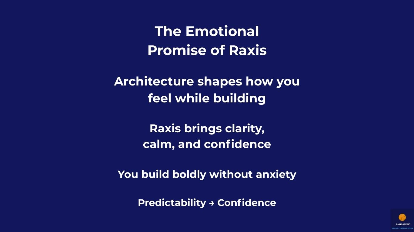 The Emotional Promise of Raxis