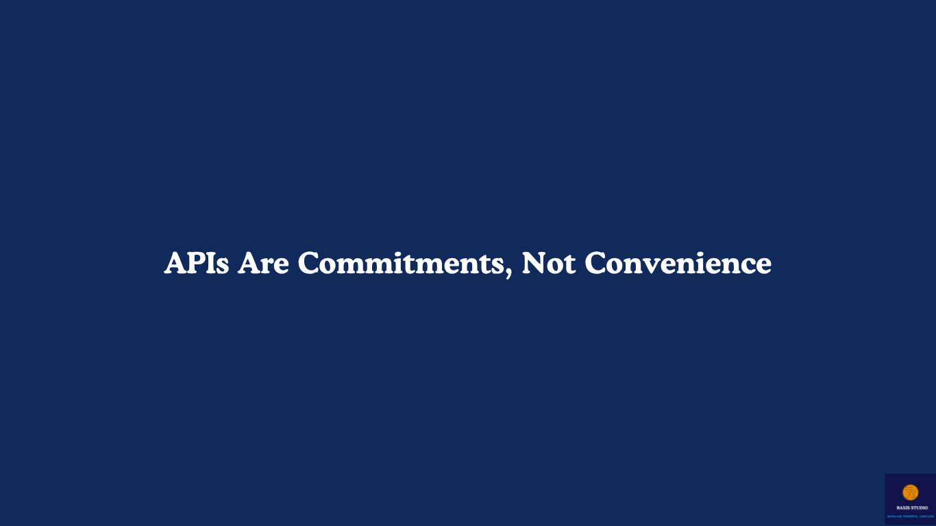 Unity Framework API Design: Public Surfaces Are Product Commitments