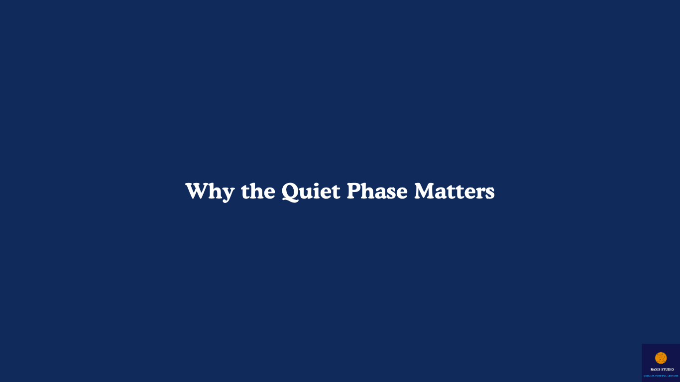Why the Quiet Phase Matters Before the MTPSF Release