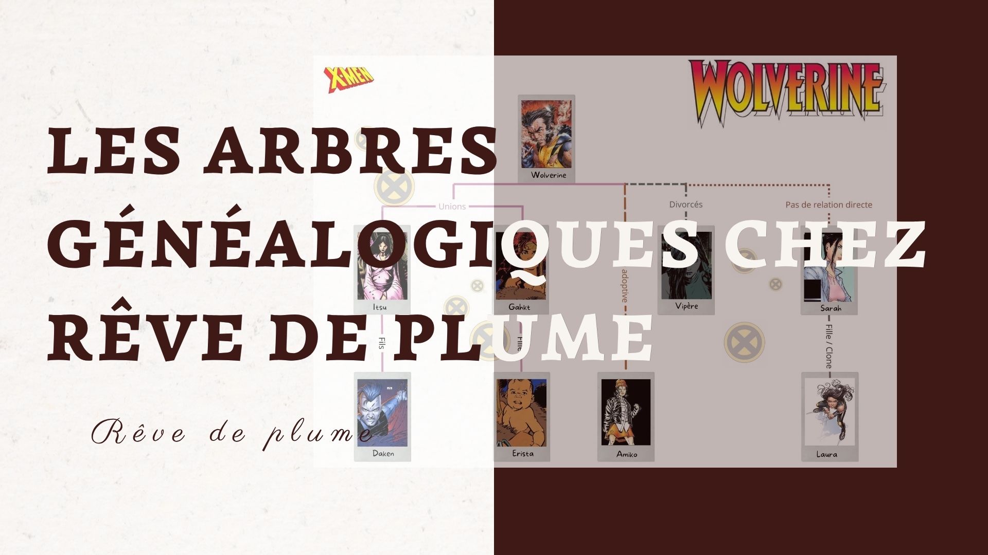 Comment fait-on les arbres généalogiques chez Rêve de plume?
