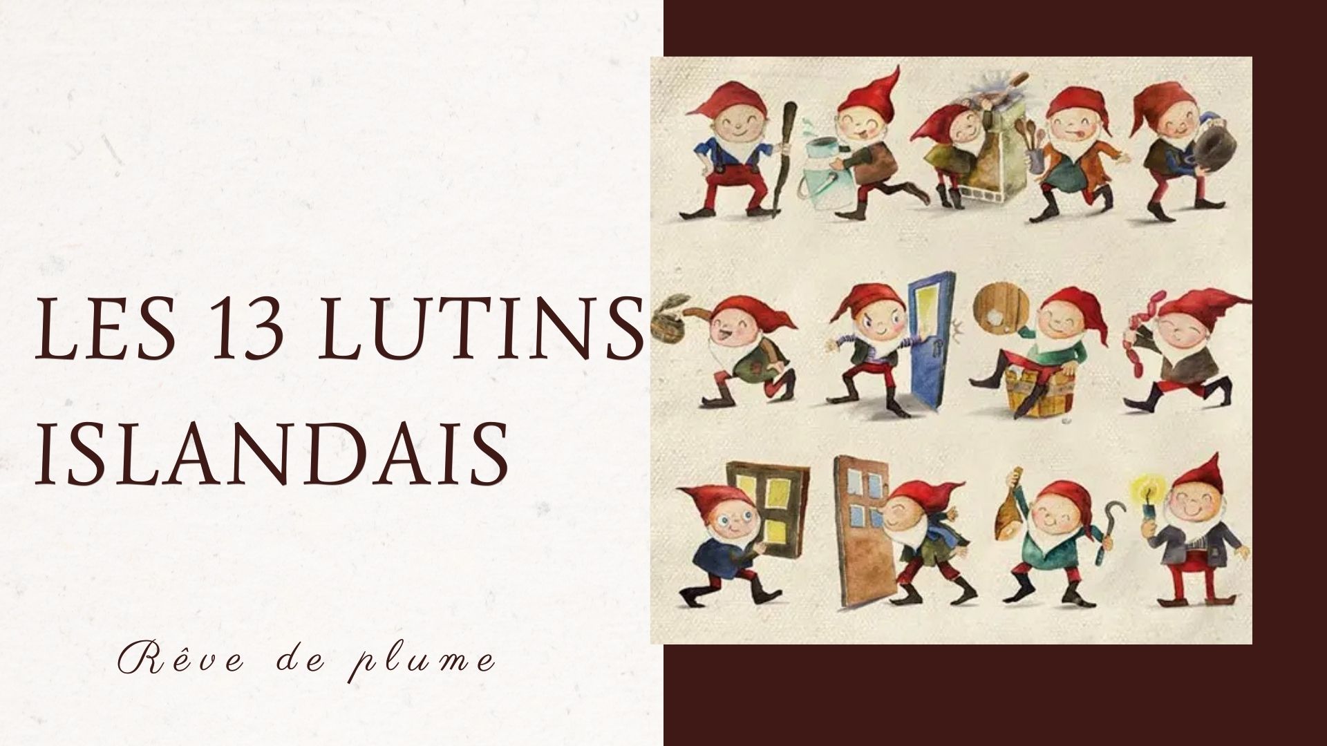Les 13 lutins islandais