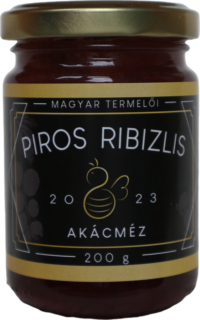 Piros ribizlis Akácméz