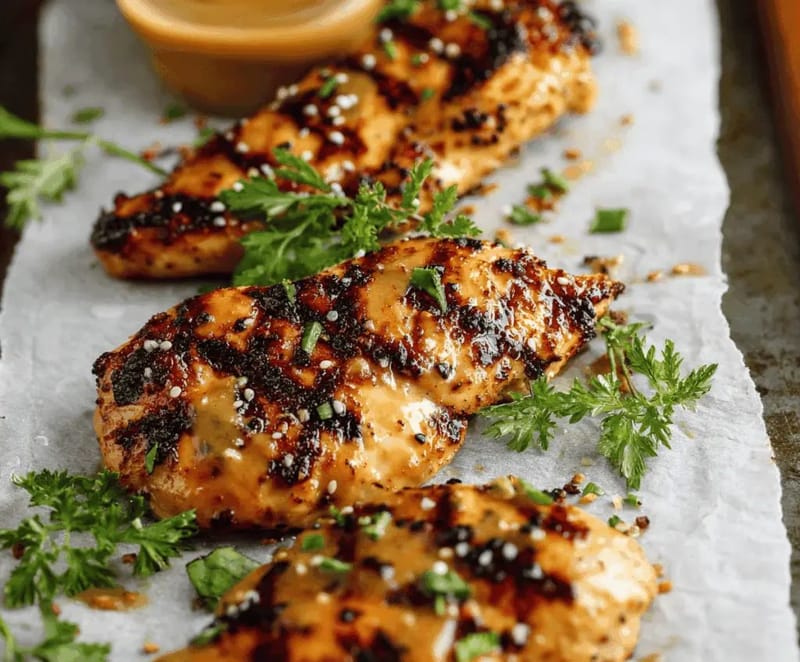 Mézes-mustáros csirkemell