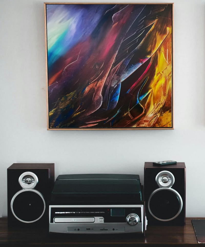 Paintigs inspired by music