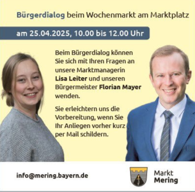 Bürgerdialog am 25.04.2025