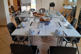 Austauschfrühstück für Gewerbetreibende