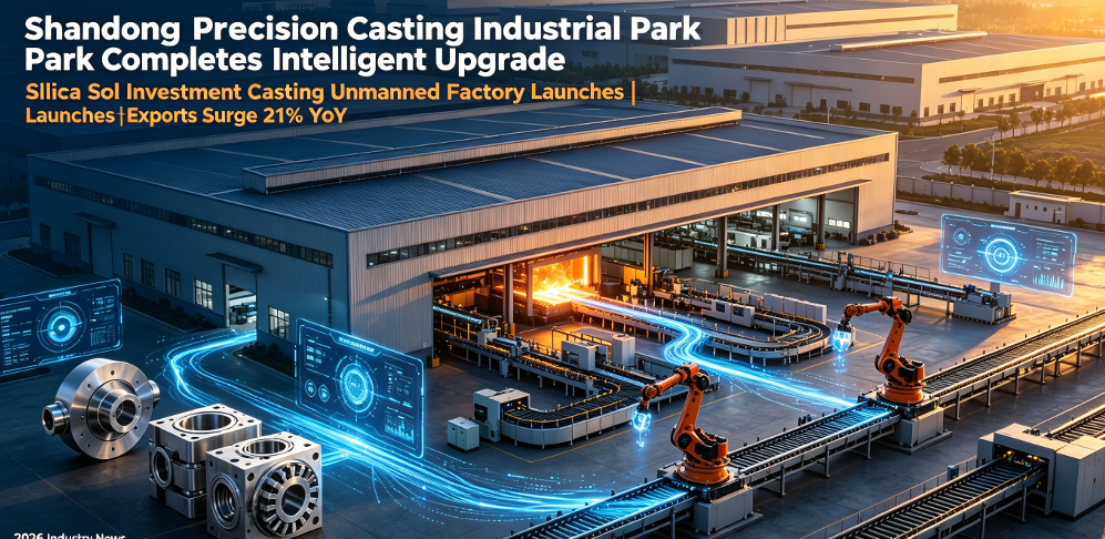 Shandong Precision Casting Industrial Park Completes Intelligent Upgrade