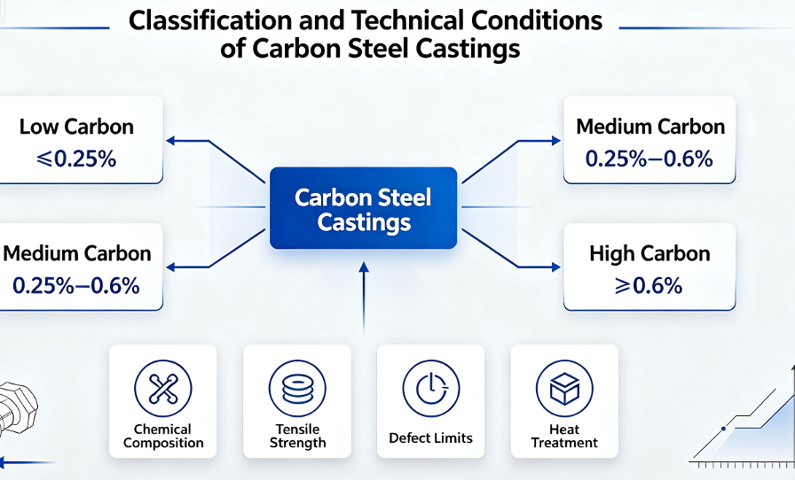 Analysis on Classification and Technical Conditions of Carbon Steel Castings