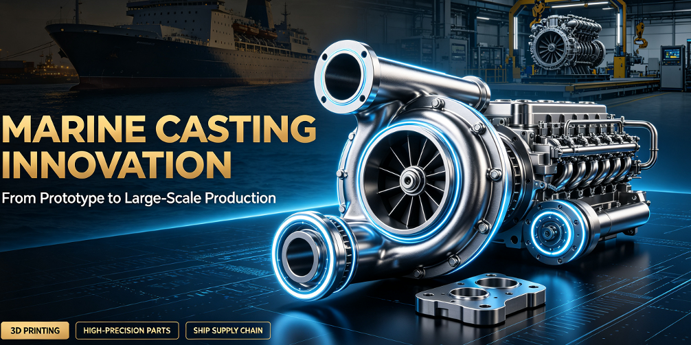 Technological Breakthrough Empowers Industrial Upgrading: High-Precision Casting Parts for Ships Usher in New Opportunities for High-Quality Development