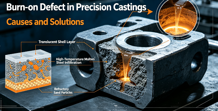 Burn‑on Defect in Investment Casting: Causes & Complete Solutions