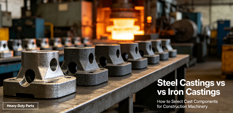 Material Selection Guide for Precision Castings — How to Choose between Steel Castings and Iron Castings for Stable Operation of Construction Machinery